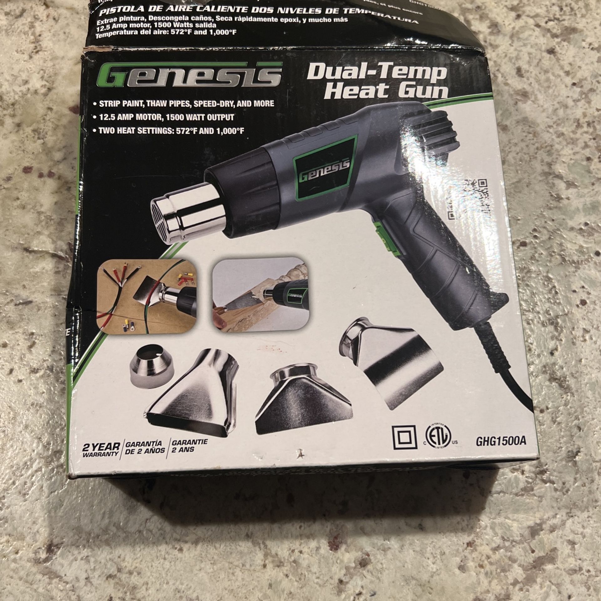 Heat Gun With Accessories