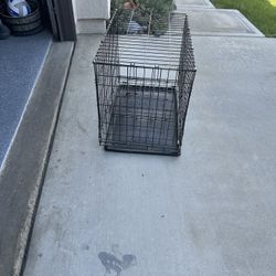 Two Small Dog Kennels