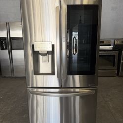 36” LG COUNTER DEPTH REFRIGERATOR LIKE NEW WORKING PROPERLY FRIDGE NEVERA HELADERA WARRANTY 4 MONTHS DELIVERY 