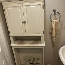 Bathroom Storage Cabinet Organizer, White, Bed Bath And Beyond