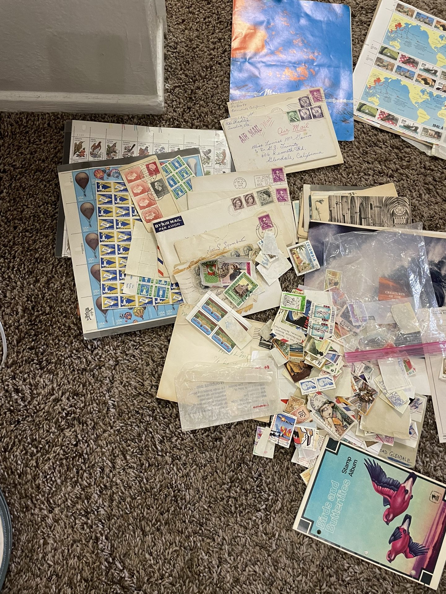 second listing of stamps worth more the asking 