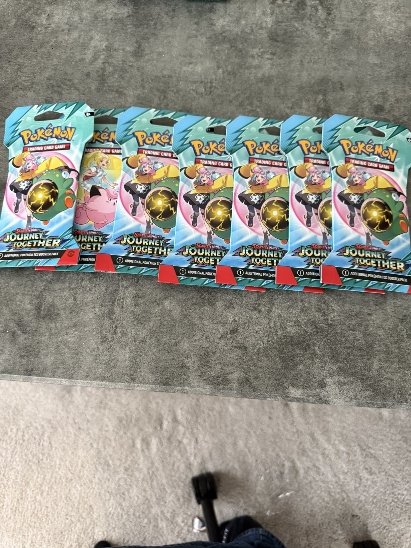 Pokémon Journey Together 7 Pack