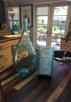 Vase and Candle votive