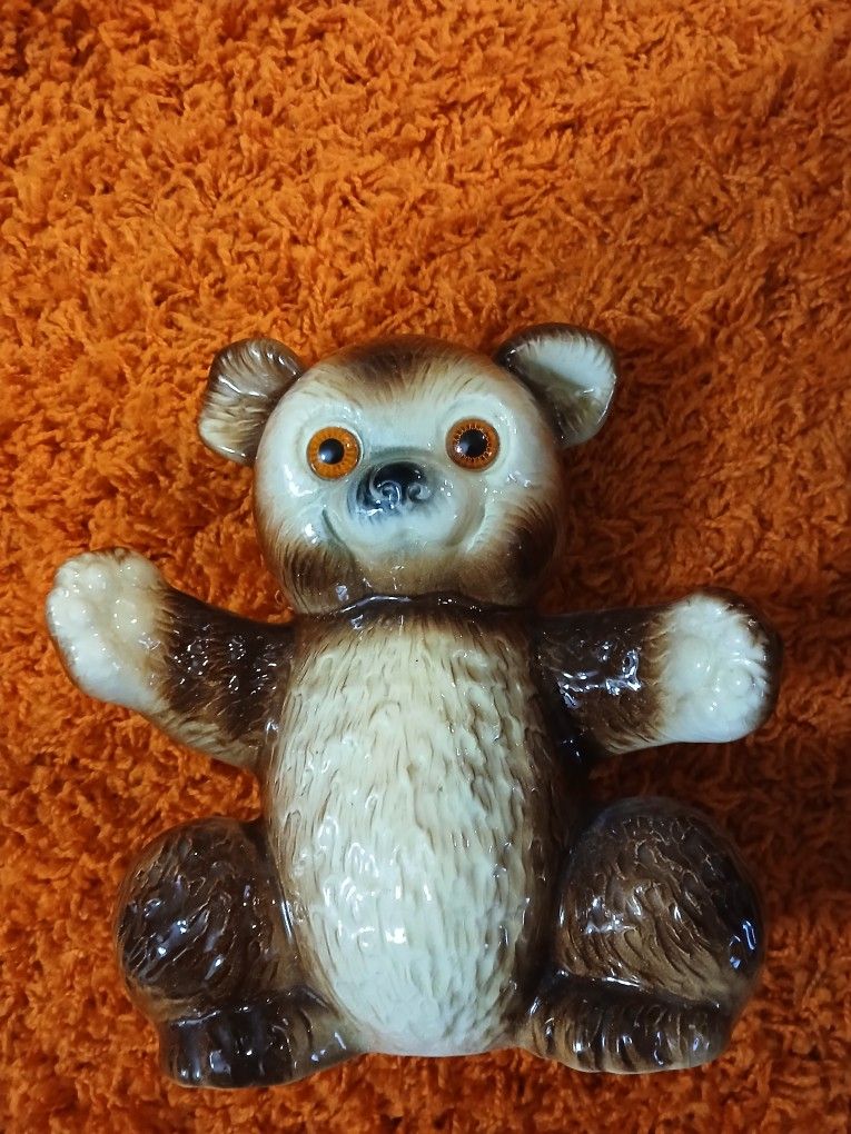 Vintage Kron Teddy Bear TV Lamp Exterior