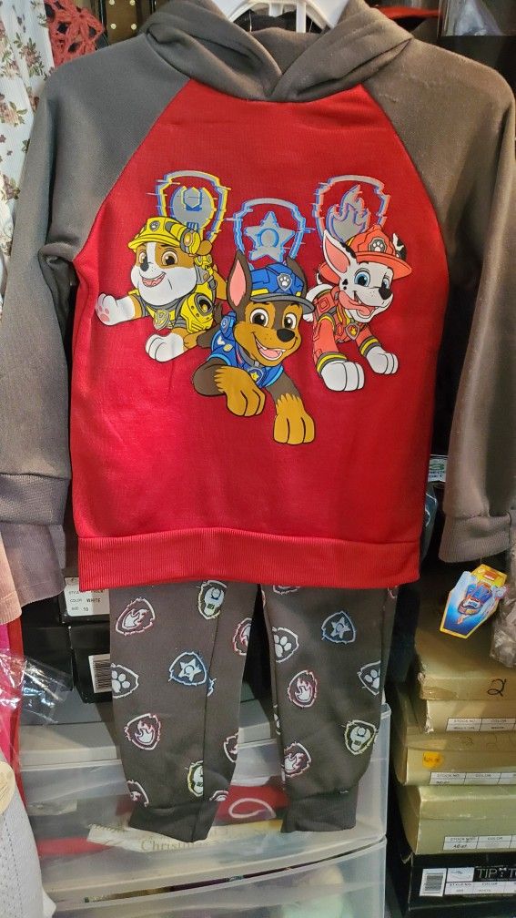 NEW Paw Patrol 2pcs Outfit Size 6