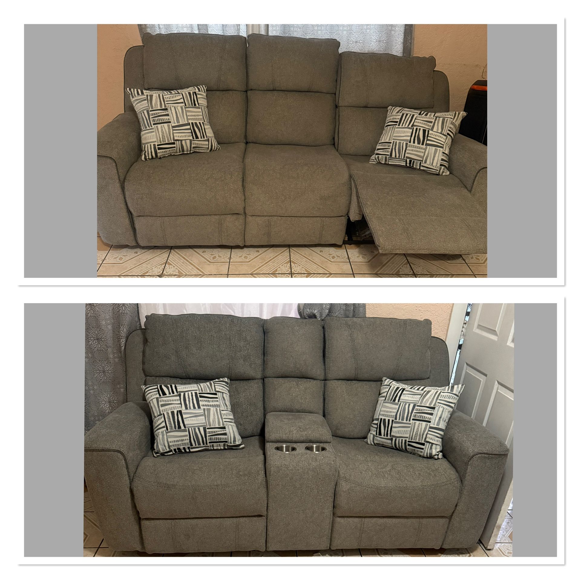 Brand New Reclinable 2 Couches  For Sale