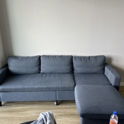 Sofa W Ottoman 