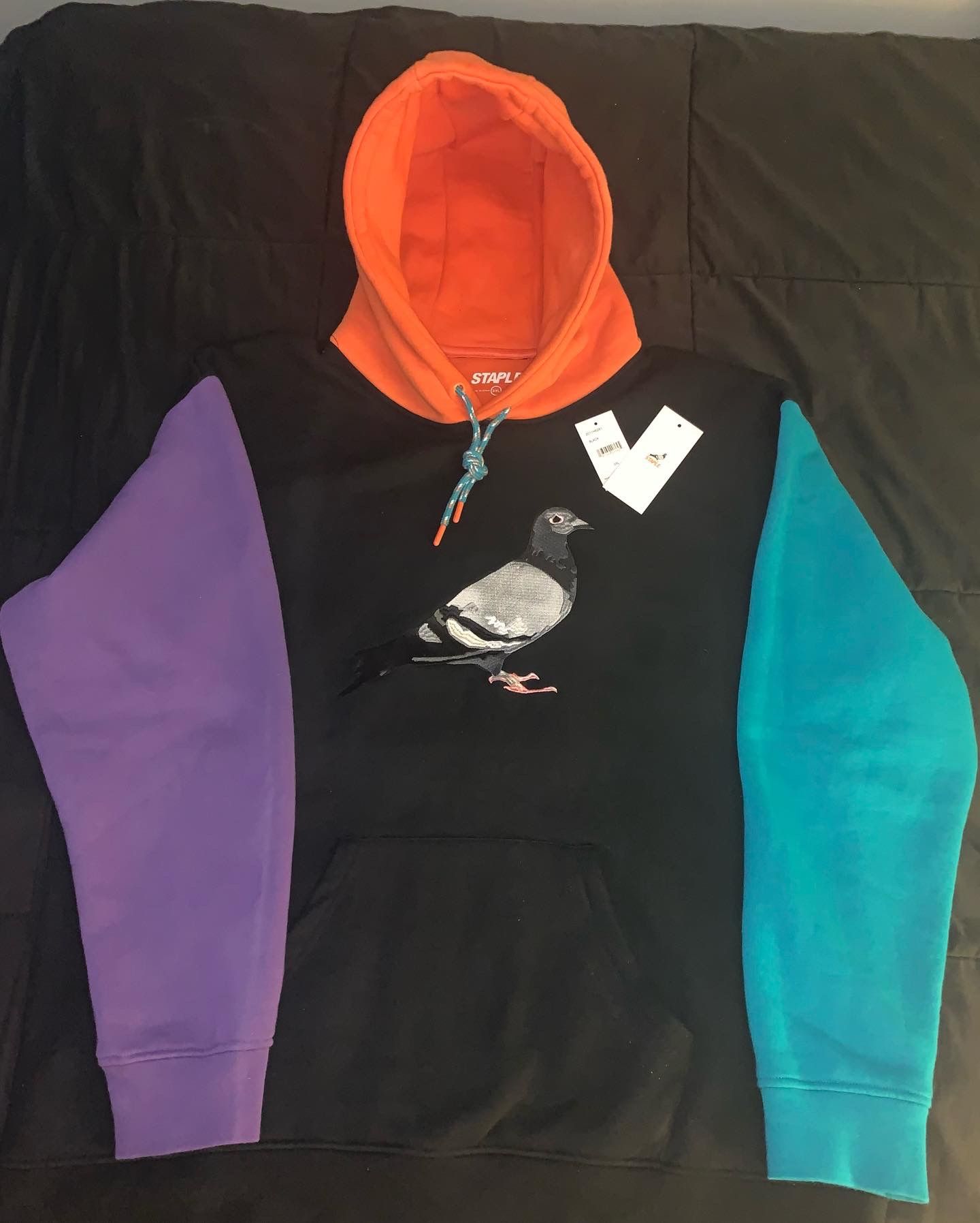 Staple Pigeon Colorblock Hoodie Mens 3XL