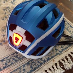 Brand New Bicycle Helmet With Safety Back Lights
