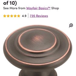 Bronze Cabinet Knob