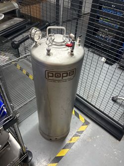 Pope Scientific Stainless Steel Pressure Vessel