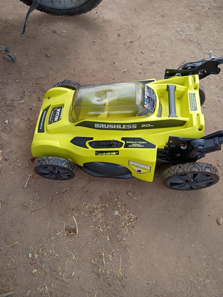 Lawn Mower Roybi Needs Battery Separete No Bag