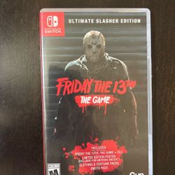 Friday The 13th The Game Ultimate Slasher Edition (Switch Game)