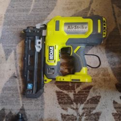Ryobi Airstrike One + 16gauge Nail Gun And 18V Battery
