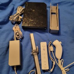 Nintendo Wii Console Gamecube Compatible Complete All Cables 