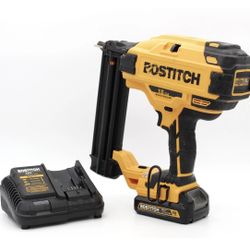 Bostitch 18-Gauge 20 Volt Brad Nailer With .0ah Battery And Charger