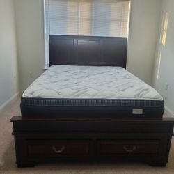 Queen Size Bedroom Set With Mattress Included 