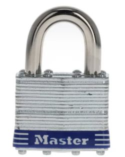 Outdoor Padlock with Key, 3/4 in. Wide, 2 Pack
