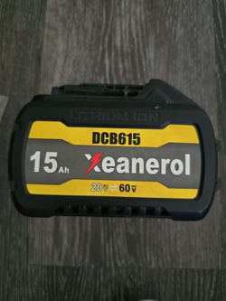 15000mAh Compatible with Dewalt 20V 60V Max Battery,Compatible for DCB606 DCB609 DCB612 DCB615
