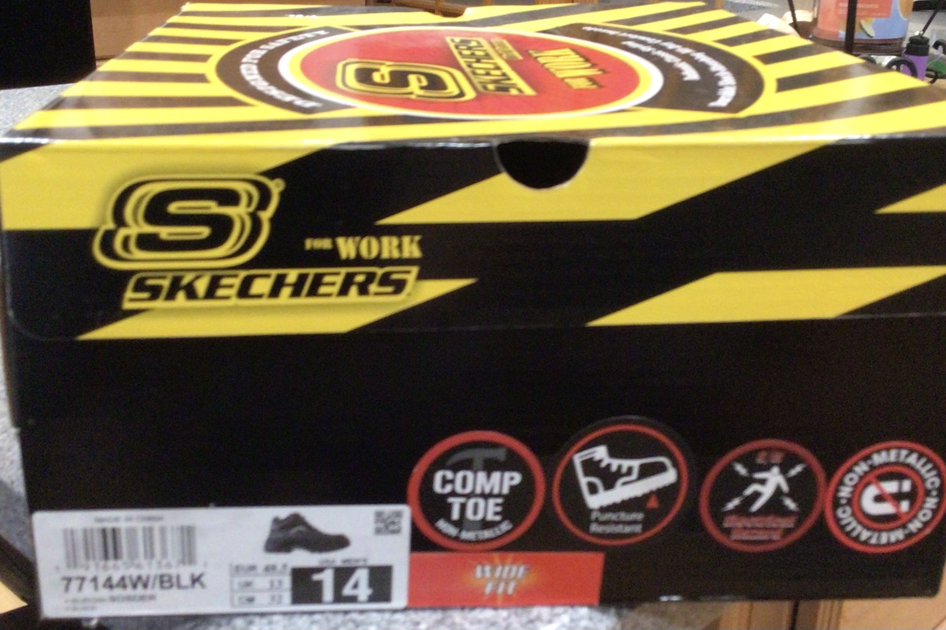 Sketcher Work Boot Size 14 New