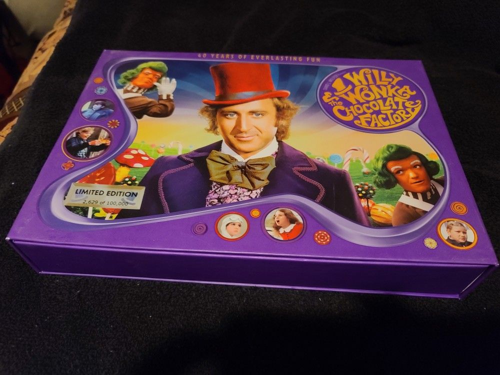 Willy Wonka collectors edition on Blu-Ray