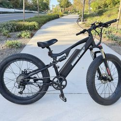 X-Treme Rocky Road 48V Electric Fat Tire Bike Full Suspension