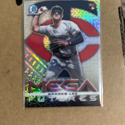 Brooks Lee Case Hit Rookie Card