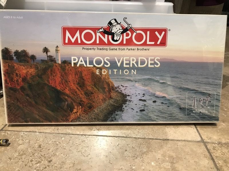 Palos Verdes Monopoly game -Collector's Edition. New in packaging