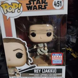 Brand New Star Wars Rey Jakku 2021 Summer Convention Limited Edition #451