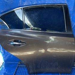 14-20 INFINITI Q50 REAR RIGHT PASSENGER DOOR ASSEMBLY BROWN (CAN) 