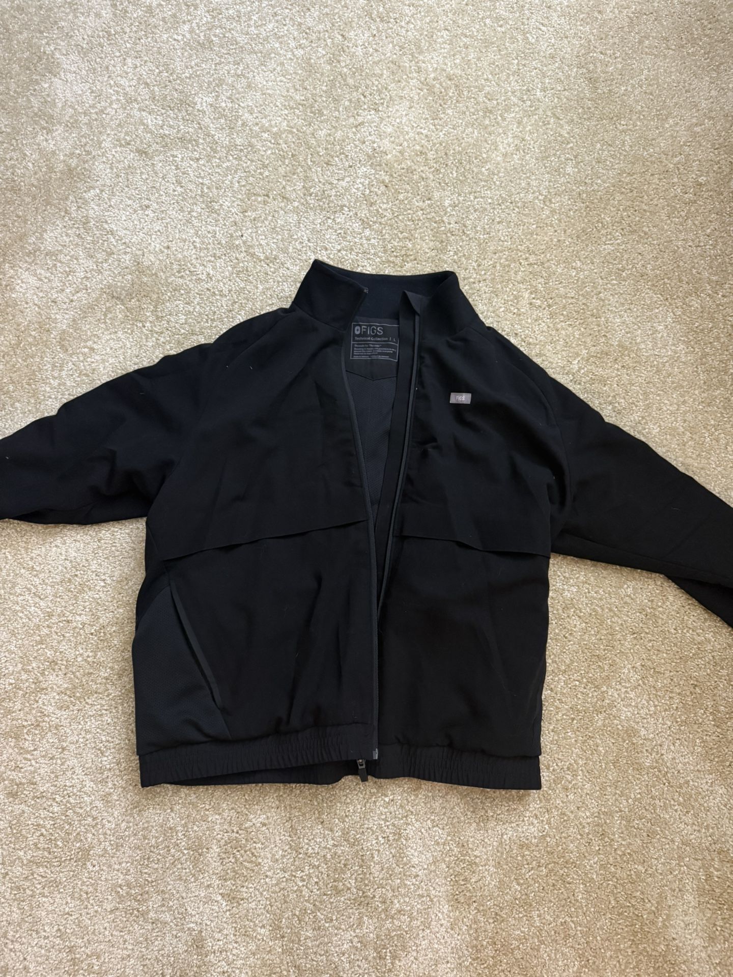 Figs Sydney Scrub Jacket Size L As New