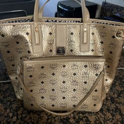 MCM Bag With Clutch