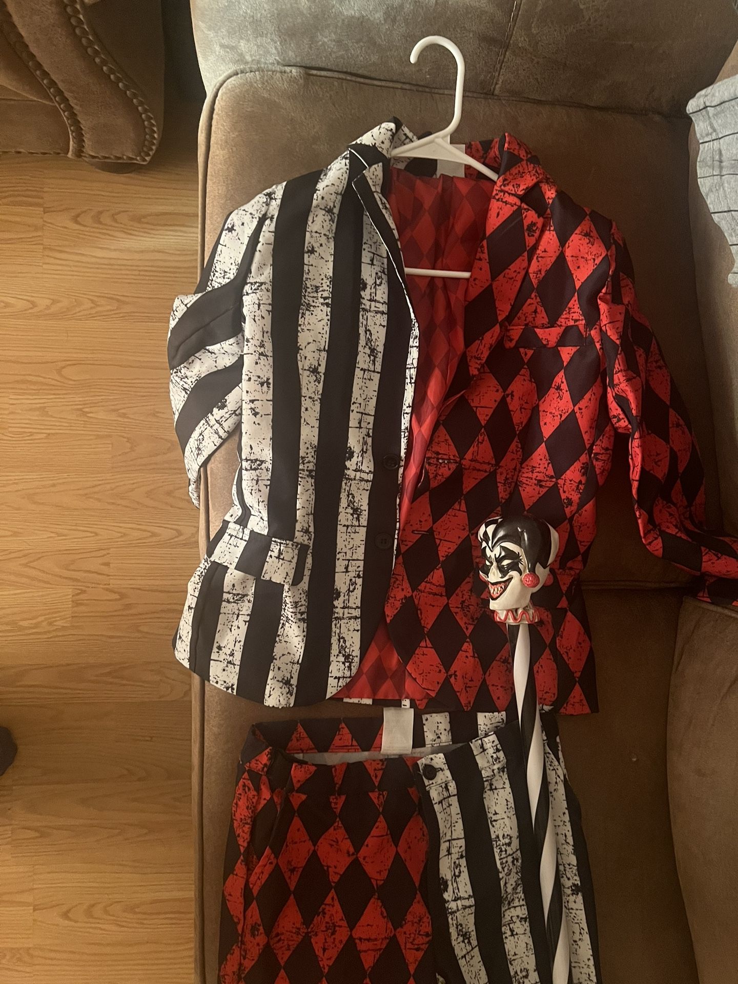 Jester Suit And Cane