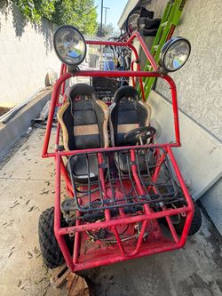 Go cart road vehicle dune buggy