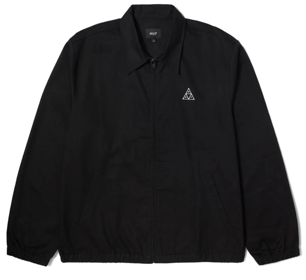 HUF Set Triple Triangle Men’s Work Shop Jacket Brand New DS