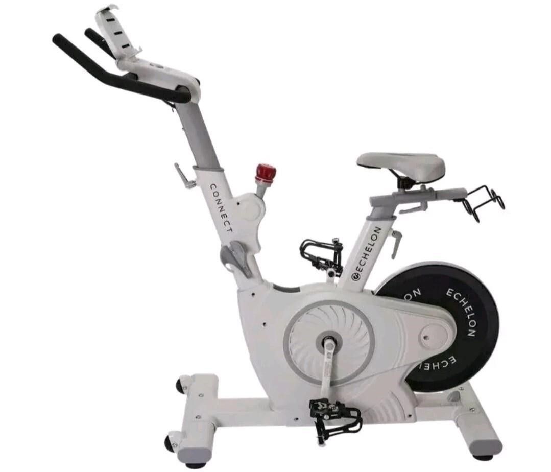 Echelon Smart Connect EX3 Max Indoor Cycling Cycle Cardio Exercise Bike White