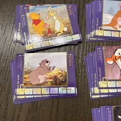 Walt Disney Winnie The Pooh Filmography Collectible Card Set