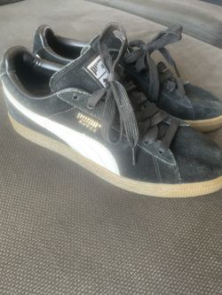 Puma Suede Gum bottoms 