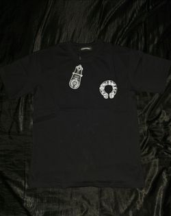 Chrome Hearts Horseshoe Patch T-Shirt, Black, Size S, M, L & XL