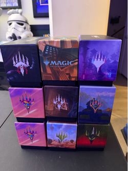 Empty Magic the gathering boxes