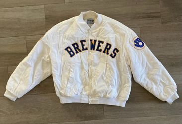 RARE Vintage Swingster Milwaukee Brewers Bomber Jacket XL