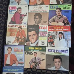 Elvis presley 1977 collectors series 45s vinyl is mint. From panorama city