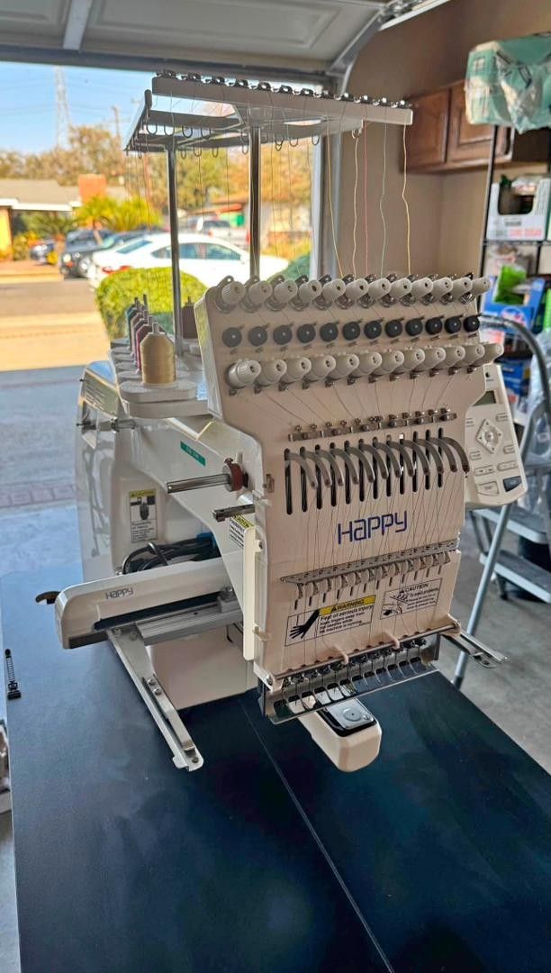 Happy Voyager 12 needle Embroidery Machine - HCS-1201-30