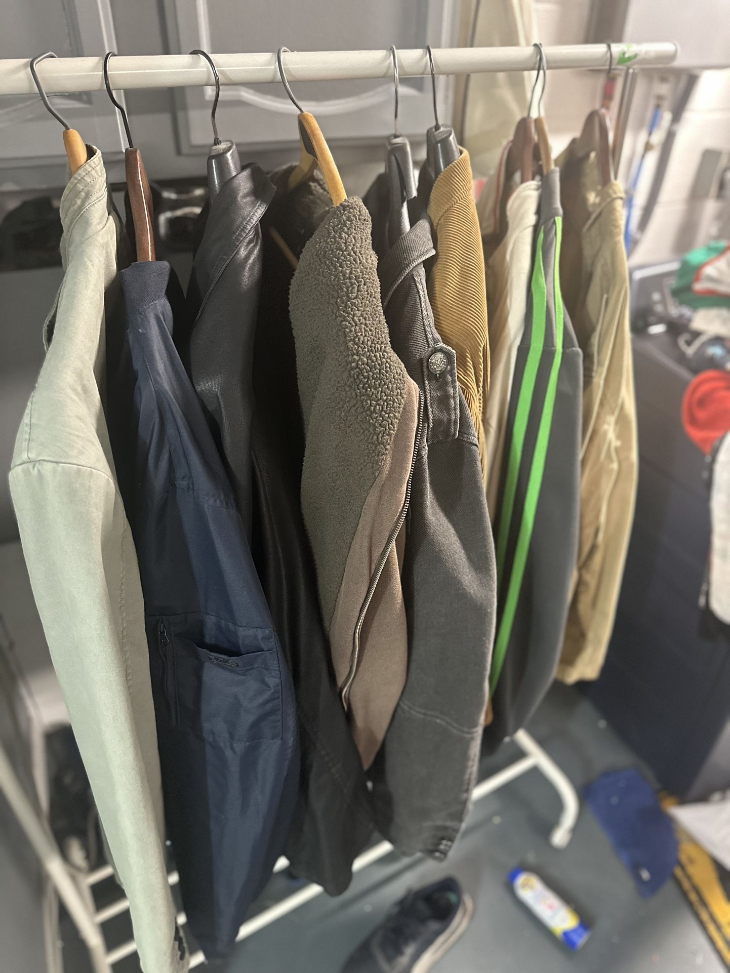 Men's xL jacket/goodies Coats - All 12 For 25 Total