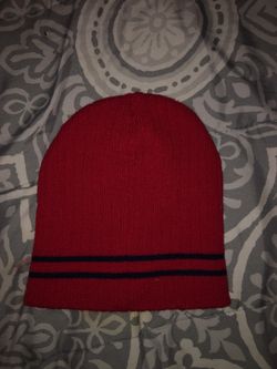 Red beanie