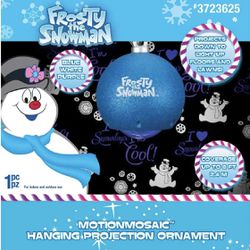 Frosty the Snowman Hanging Projection Ornament 