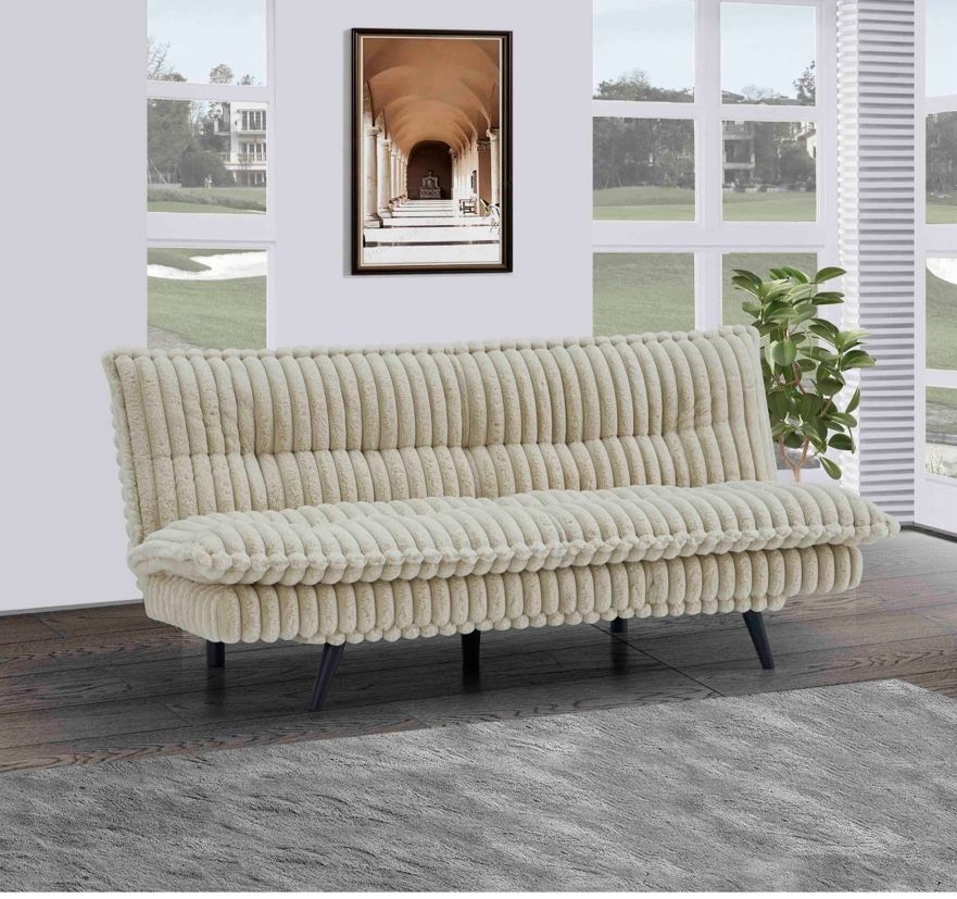 New! Super Comfy! Soft Touch Corduroy Sofa Bed Sleeper