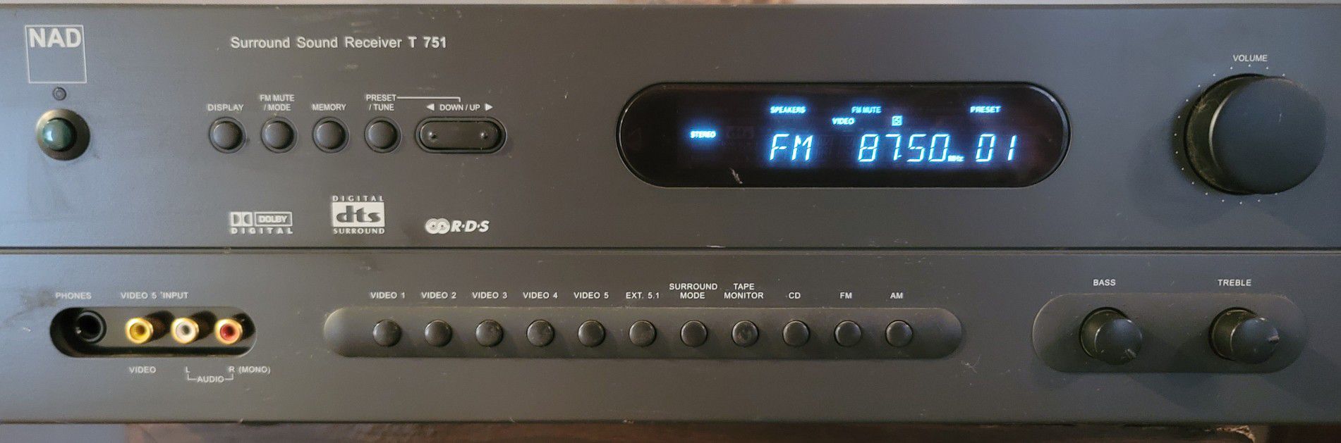 NAD T751 STEREO RECEIVER 