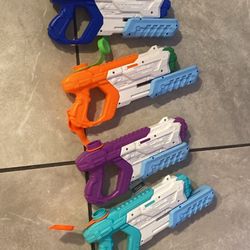 Four Water Guns