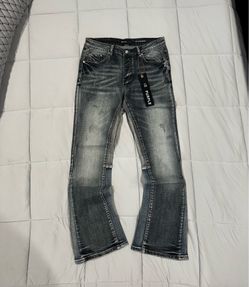 Flared Purple jeans Size 32